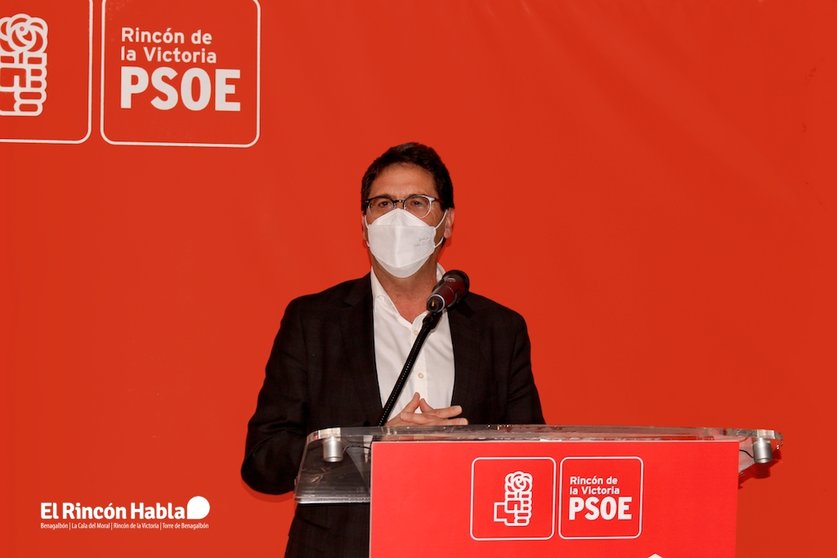 Antonio Sánchez, Secretario General del PSOE de Rincón de la Victoria
