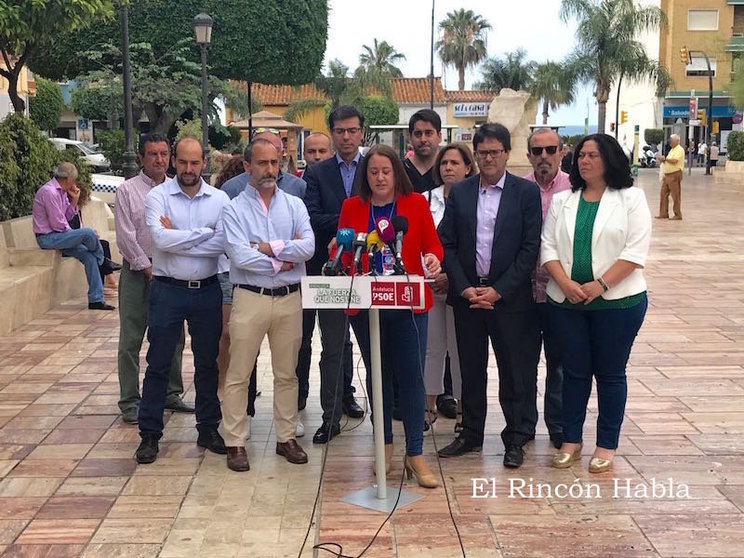 Comparecencia PSOE de Rincon de la Victoria