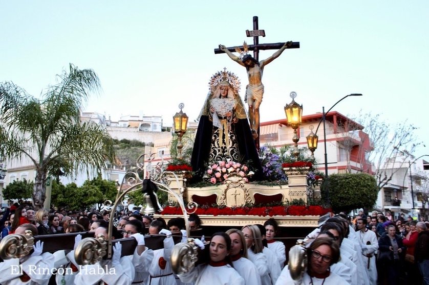 Procesión de Semana Santa en Rincón de la Victoria