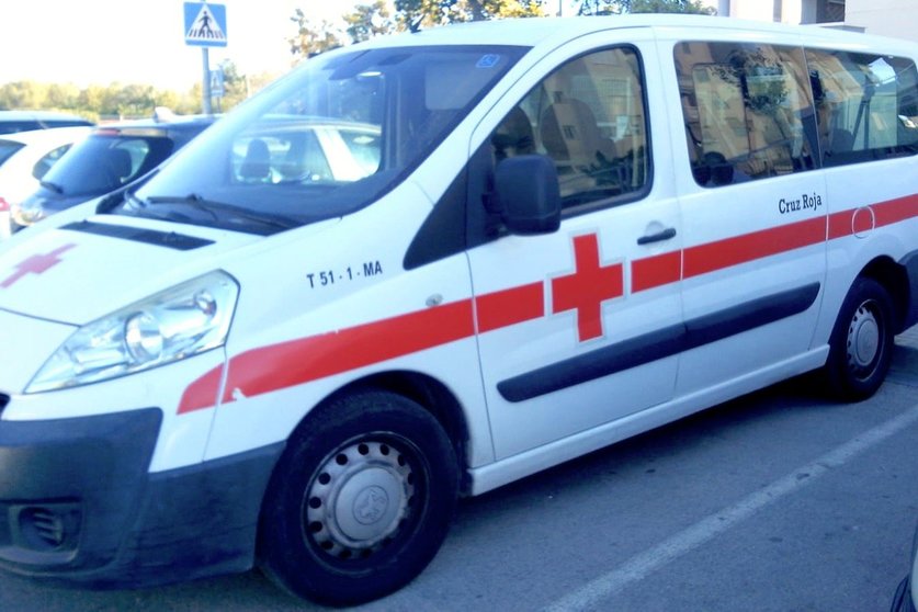 Vehículo de Cruz Roja