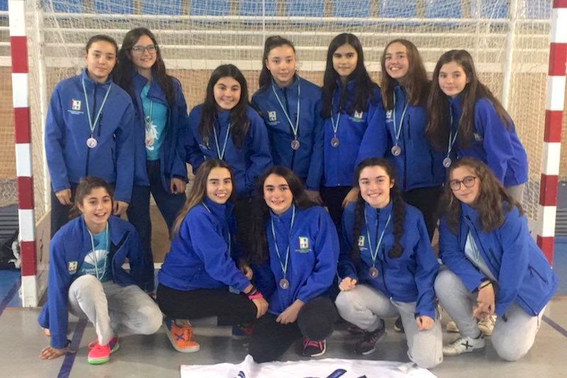 Equipo Cadete Medalla Bronce Campeonato Andalucía 2018-2019