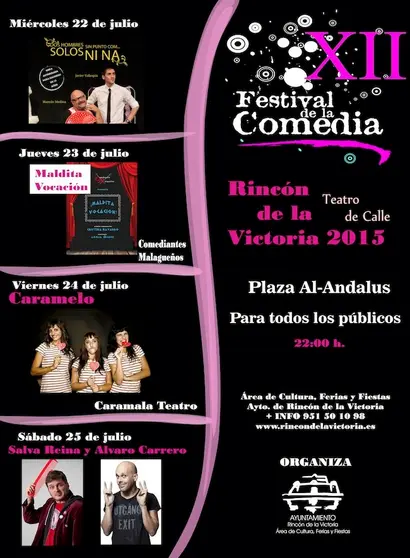 Cartel Festival de la Comedia 2015