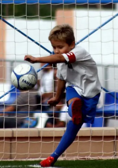 Ettore en uno de los primeros partidos de la temporada 2015-16