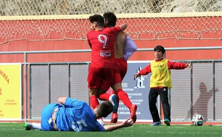 Celebración Gol de CD Rincón