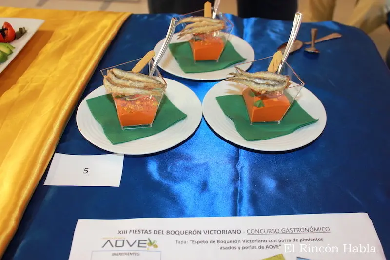 Tapa ganadora del concurso gastronómico 2016