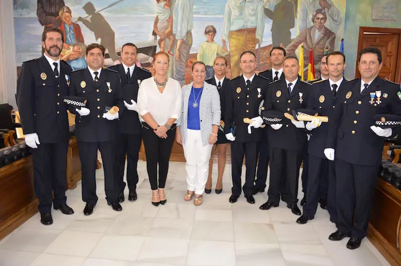 Día de la policía - agentes distinguidos