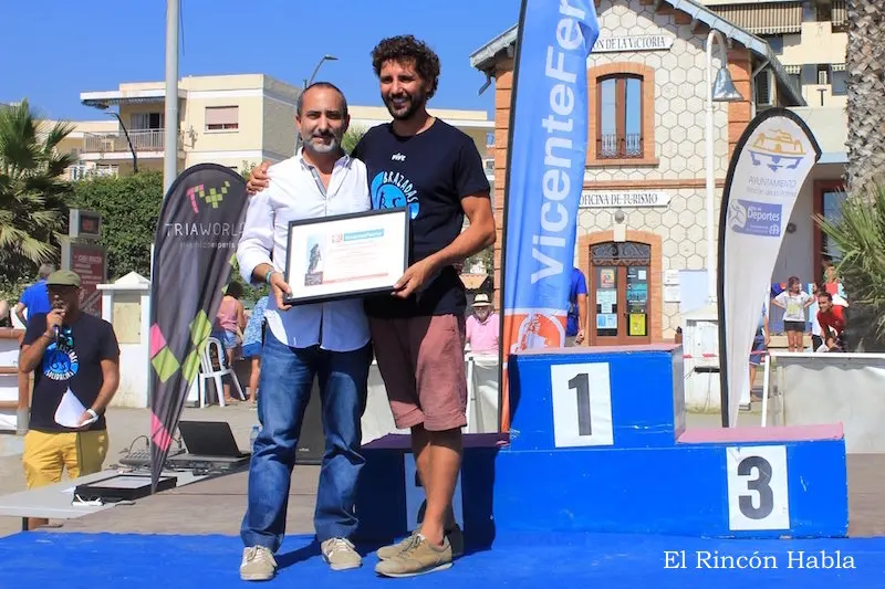 Javier López y Christian Jongeneel - Brazadas Solidarias 2016