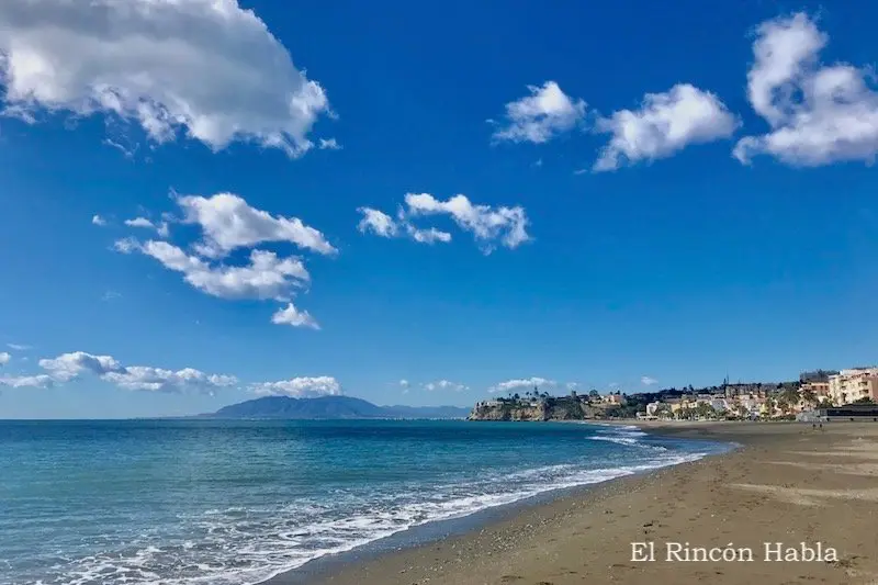 Playa Rincón de la Victoria febrero2018