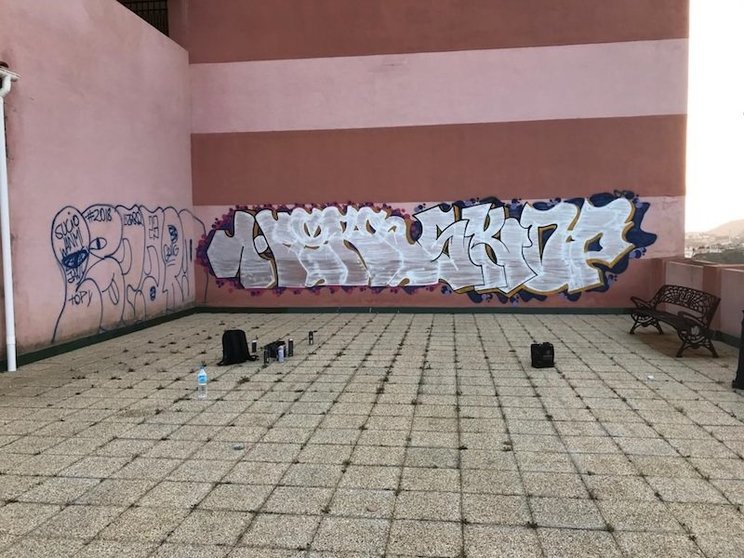 Graffitis en los muros