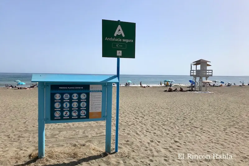 Distintivo Andalucía Segura en Rincón Victoria