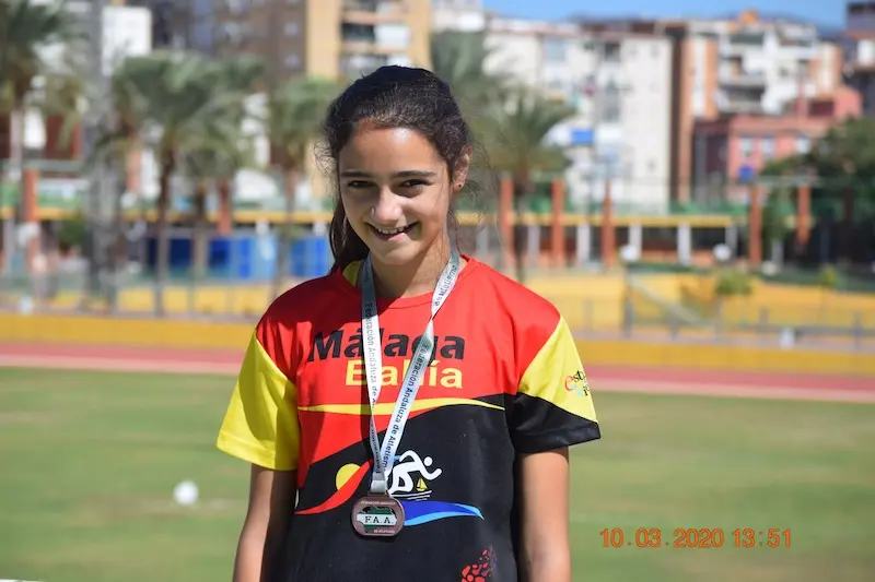 La atleta de Rincón de la Victoria, María Pérez