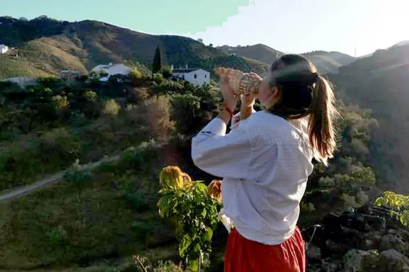 Cartel jornadas mujer rural Axarquía 2020