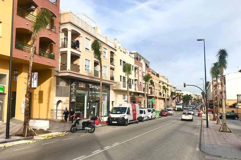 Avenida de Málaga. La Cala del Moral