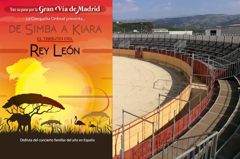 Plaza de toros multiusos de Benamocarra. Cartel espectáculo