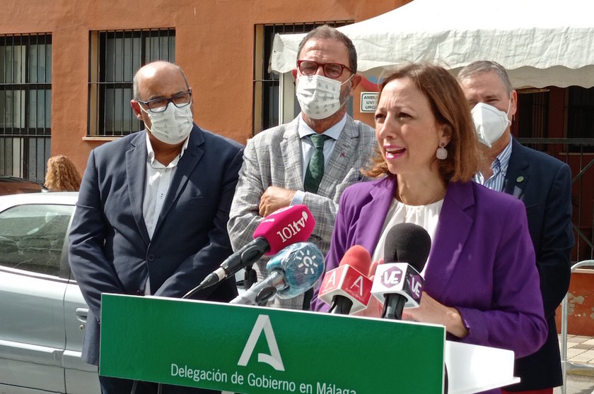 La delegada del Gobierno andaluz Patricia Navarro