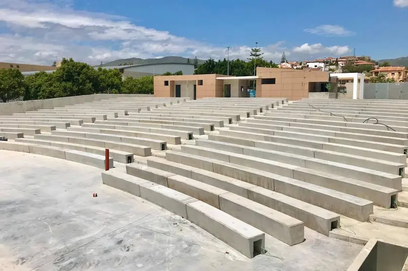 Gradas del auditorio al aire libre