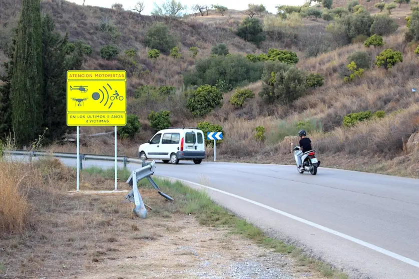 Punto negro carretera de Benagalbón