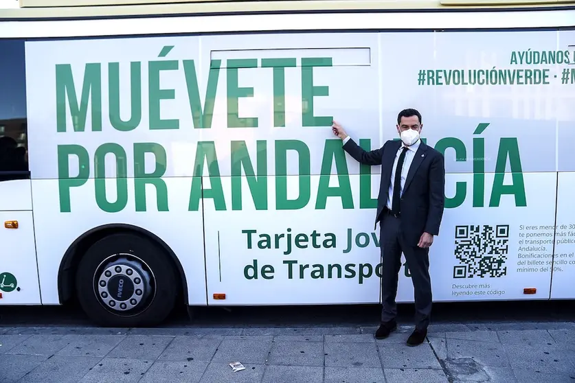 Juanma Moreno Tarjeta Joven