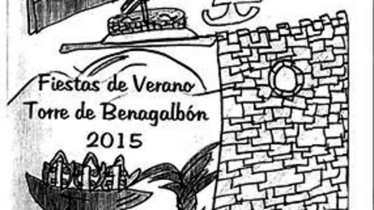 Cartel Fiestas Torre de Benagalbon 2015