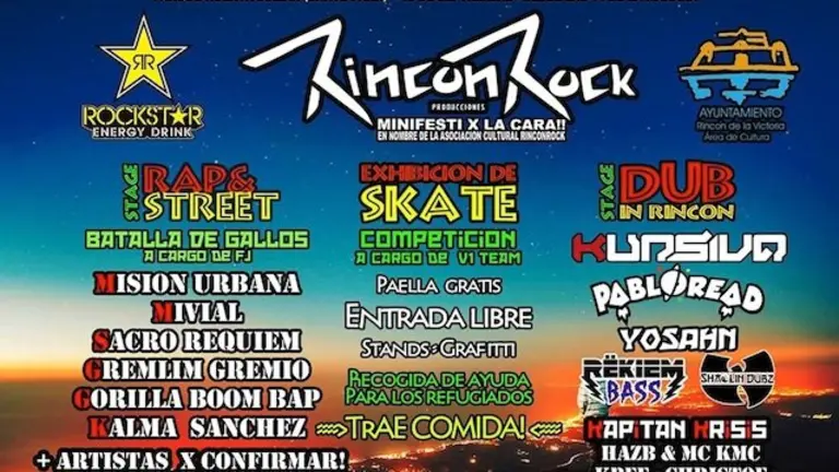 RinconRock Minifesti x la cara