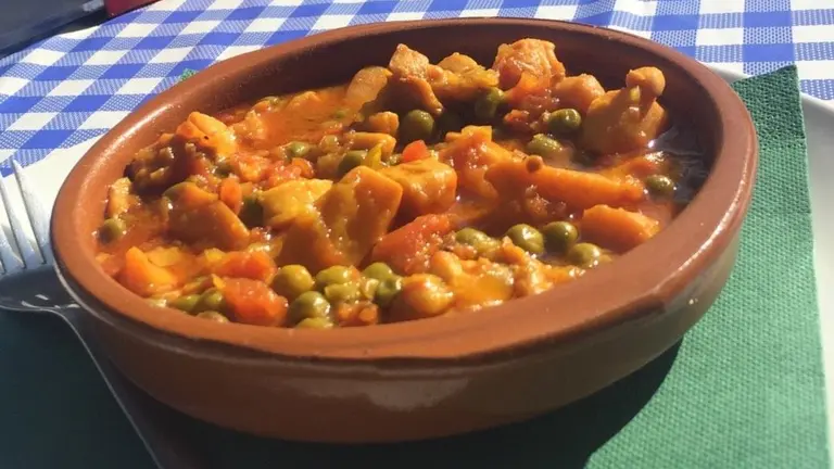 Jibia en salsa - Boria