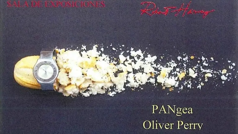 Cartel de la exposici&oacute;n PANgea de Oliver Perry