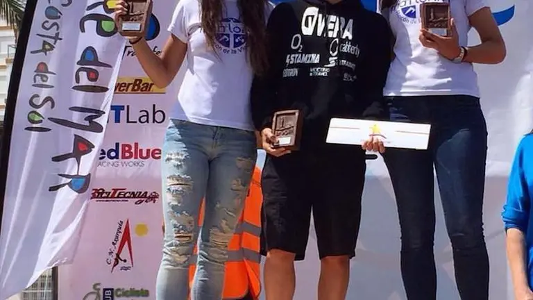 Beatriz Garc&iacute;a y Marina Acedo - Triatl&oacute;n