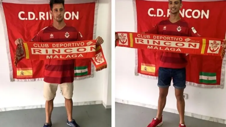 Joseito y Jorge Corpas - Nuevos fichajes del CD Rincon