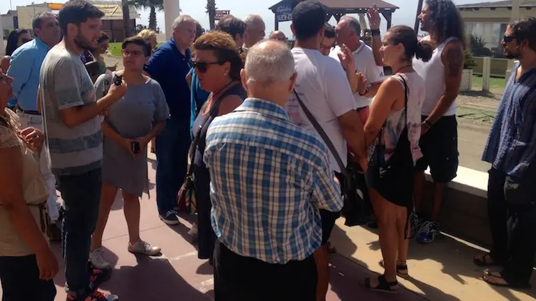 Vendedores del mercadillo del Paseo de Rinc&oacute;n de la Victoria