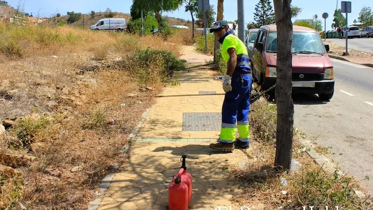 Medio Ambiente comienza a limpiar Parque Victoria