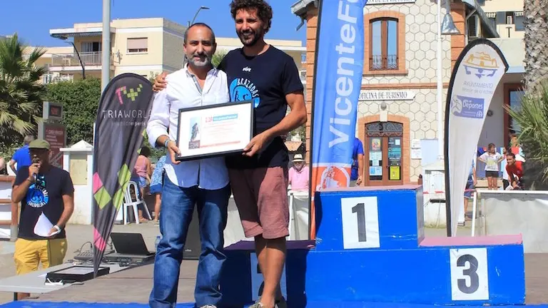 Javier L&oacute;pez y Christian Jongeneel - Brazadas Solidarias 2016