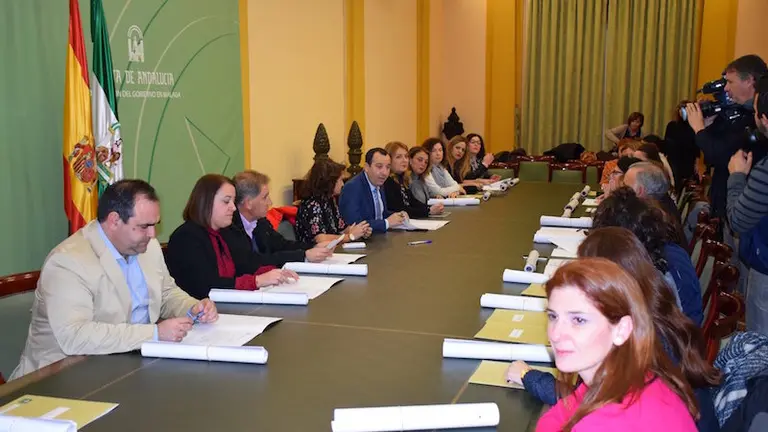Acto de entrega de ayudas de la Junta