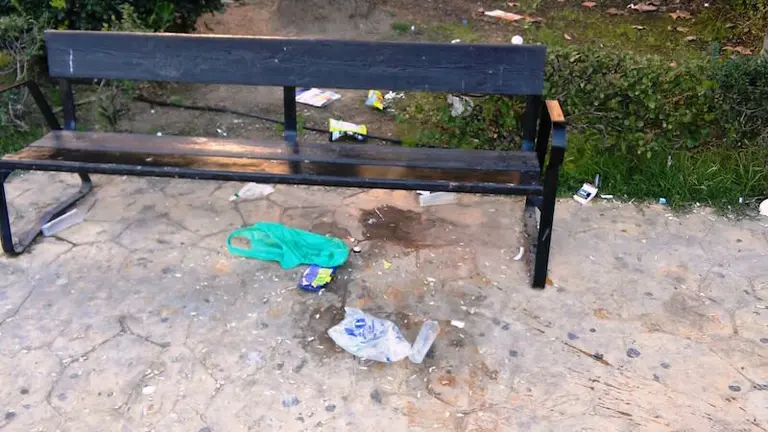 Una plaza de Rinc&oacute;n de la Victoria