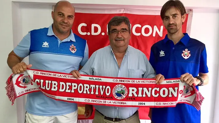 Bravo y Rojo con el presidente PAco Jim&eacute;nez