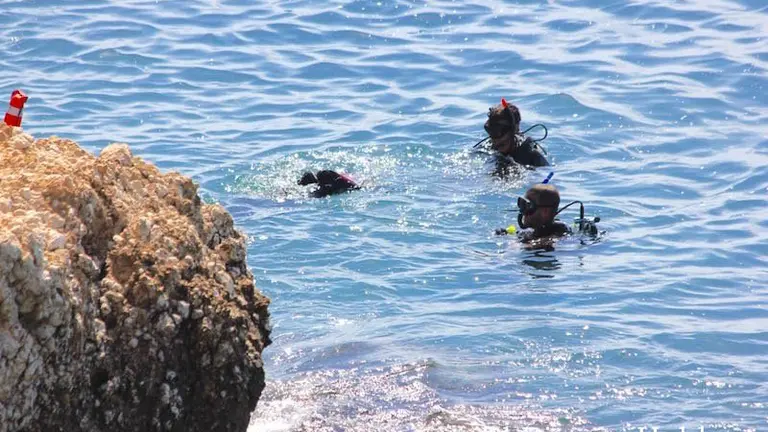 Limpieza submarina fondos someros de acantilados y  La Cala - 18 de junio de 2017 - 15 de 47