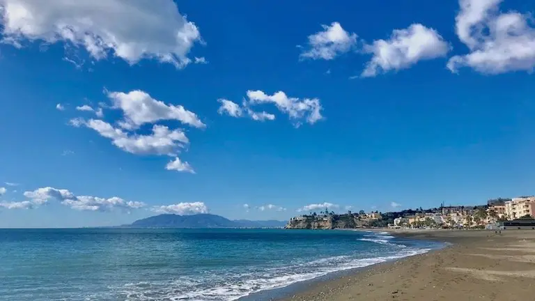 Playa Rinc&oacute;n de la Victoria febrero2018