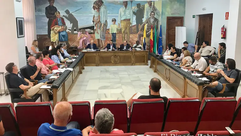 Un momento del Pleno ordinario