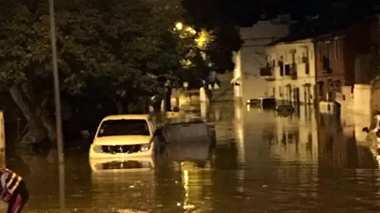Inundaci&oacute;n de El Trapiche