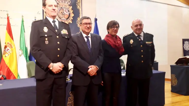 Presentacion del nuevo comisario jefe Polic&iacute;a Nacional