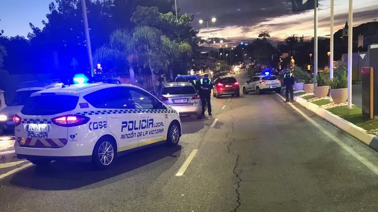 Actuaci&oacute;n de la Polic&iacute;a Local de Rinc&oacute;n de la Victoria