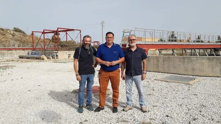 IU Rinc&oacute;n visita la estaci&oacute;n depuradora del municipio