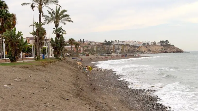 Playa de La Cala del Moral. Foto de archivo.
