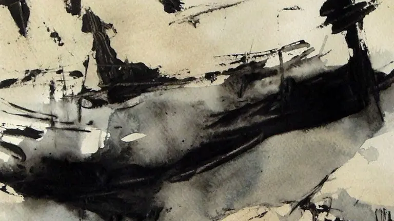 Gray Landscape - Ernst Kraft