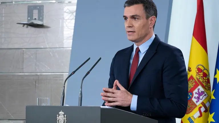 El presidente del Gobierno, Pedro S&aacute;nchez 140320202_ConsejoExtraordinario4 800