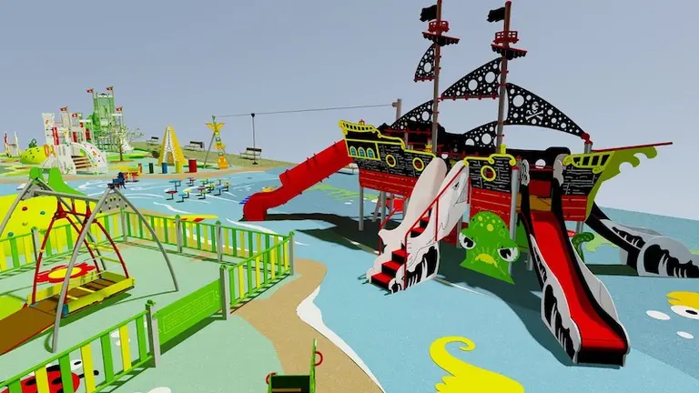 Diseño del nuevo parque para Huerta Julían