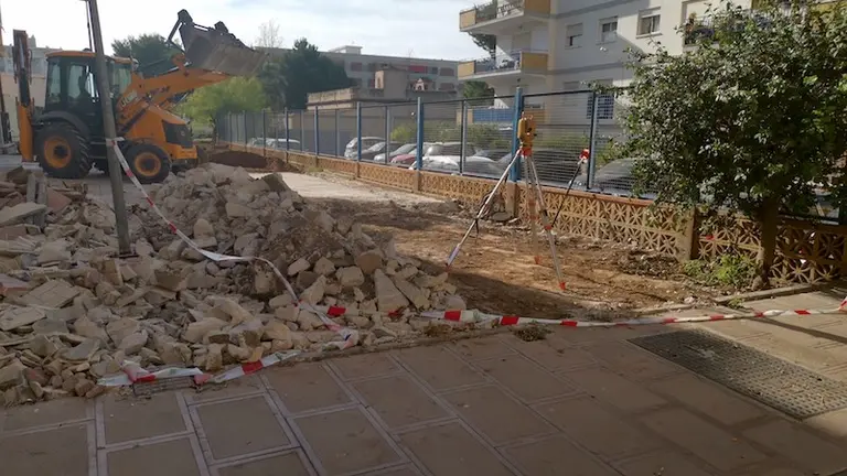 Obras Pasaje Poeta Manuel Alc&aacute;ntara