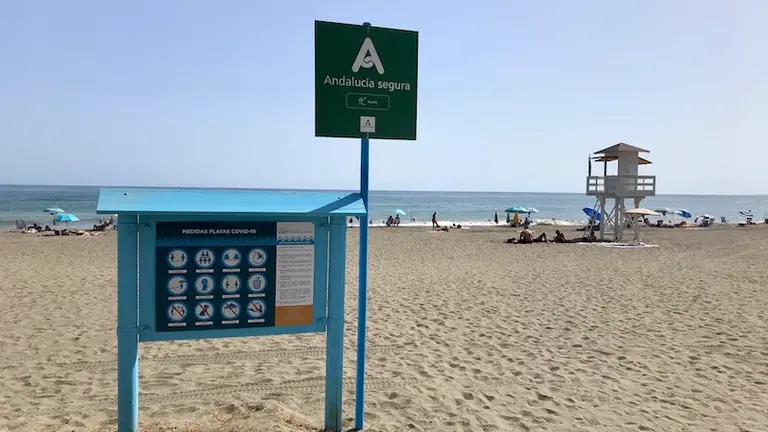 Distintivo Andaluc&iacute;a Segura en Rinc&oacute;n Victoria