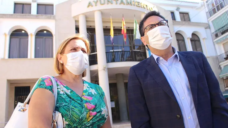 Antonio S&aacute;nchez y Mariv&iacute; Ruiz, PSOE Rincon.