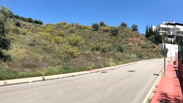 Ubicación futura del parque infantil de Añoreta
