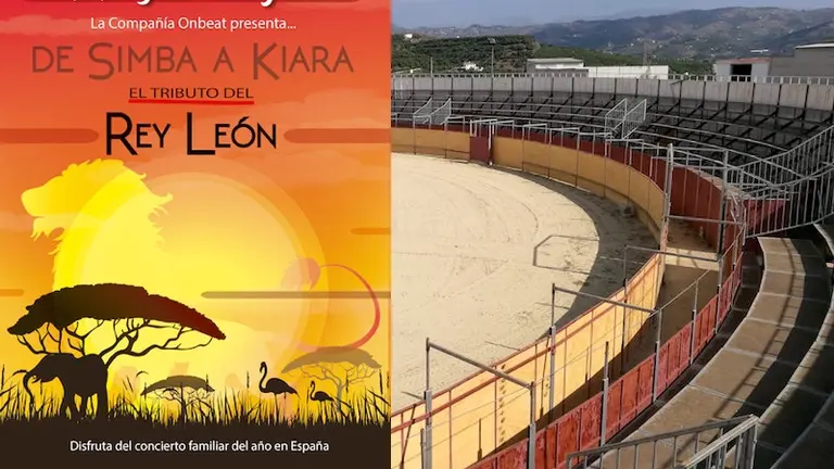 Plaza de toros multiusos de Benamocarra. Cartel espect&aacute;culo